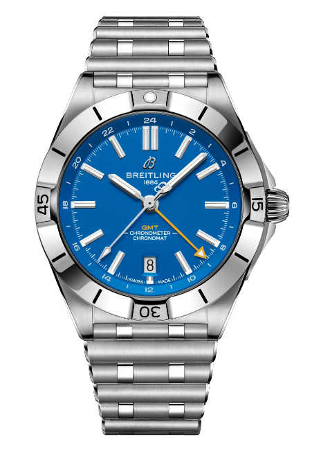 Breitling Chronomat Automatic GMT 40 NFL Los Angeles Chargers Edition Replica Watch A32398C41C1A1